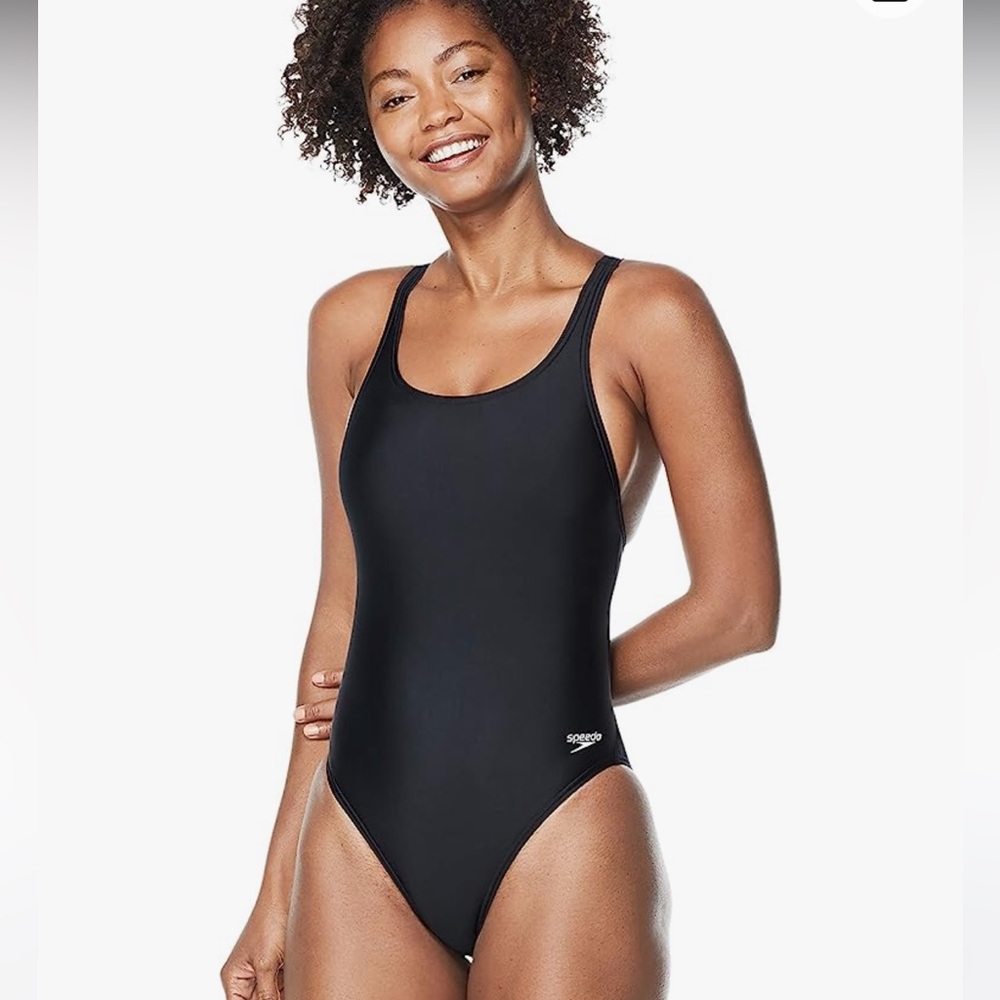 Speedo Swimsuit One Piece ProLT Super Pro Solid Adult, Black, 8/34